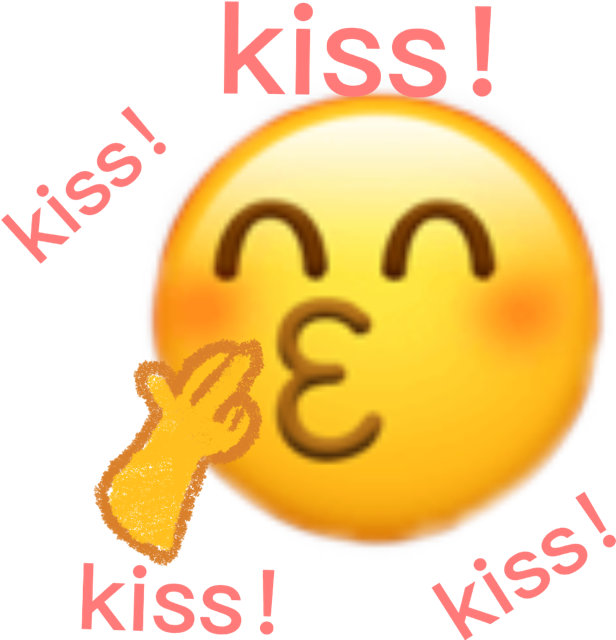 kiss kiss !kiss kiss !(小黄脸表情包)_kiss_小黄脸表情