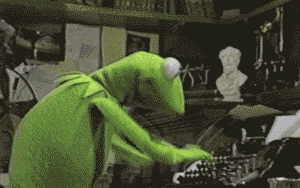 弹奏 - 科米蛙表情包系列_卡通表情